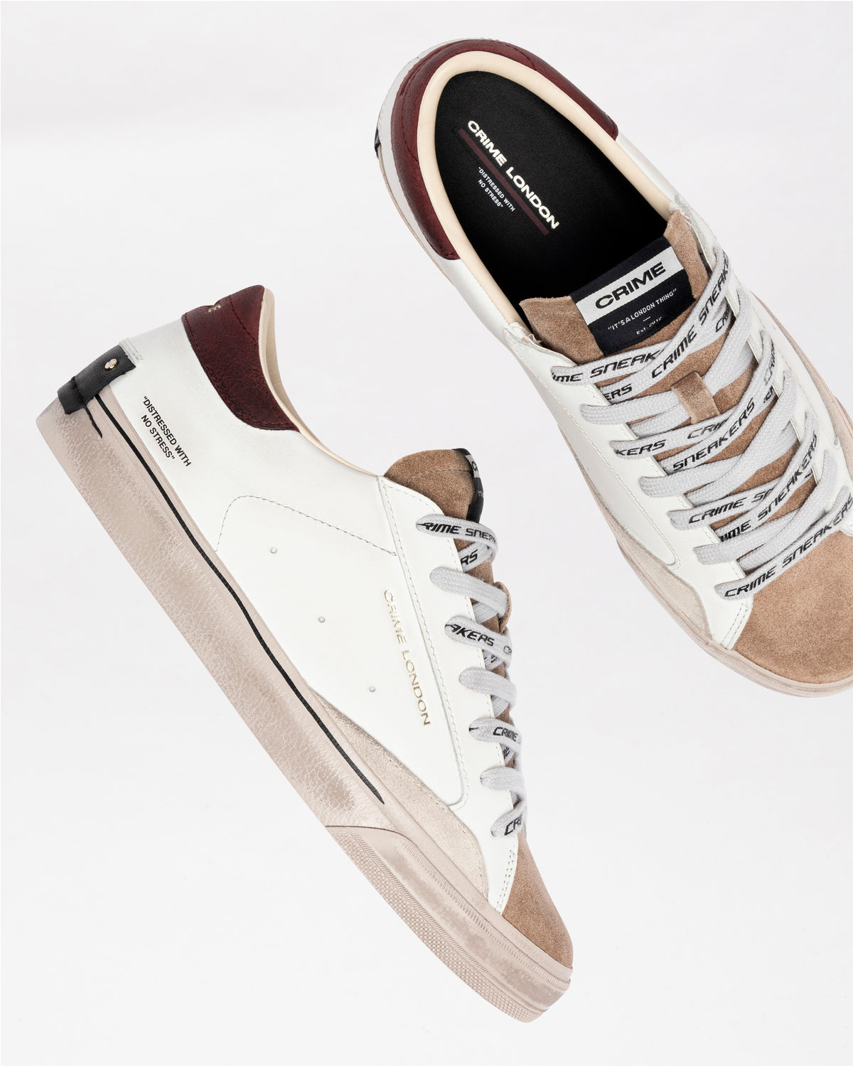 Distressed 2.0 Mulberry | Crime London
