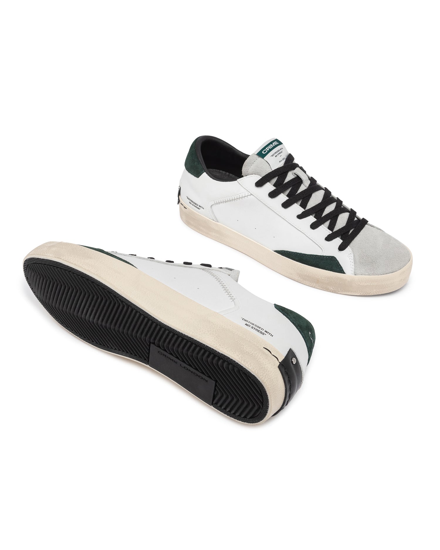 Distressed Moss Green