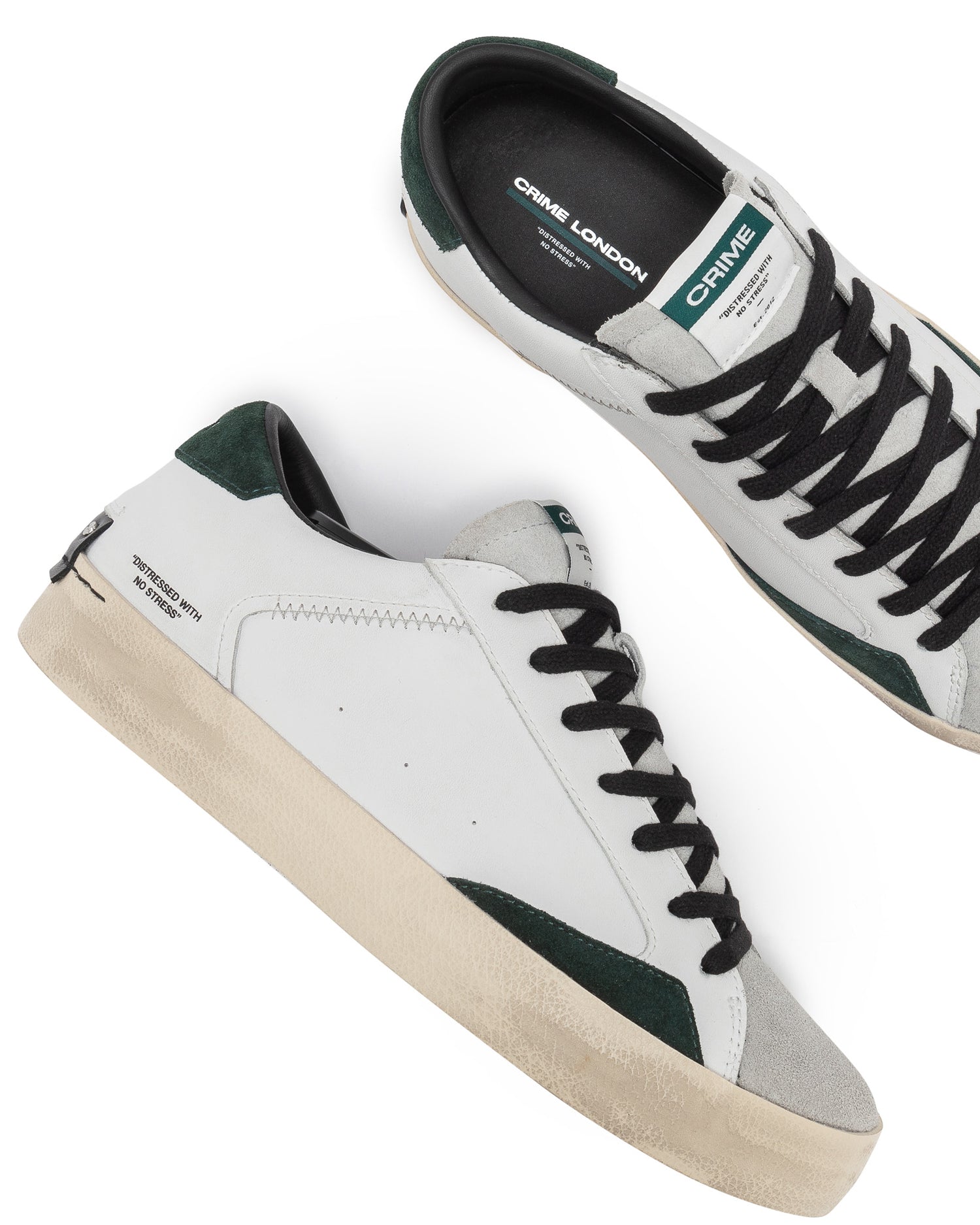 Distressed Moss Green