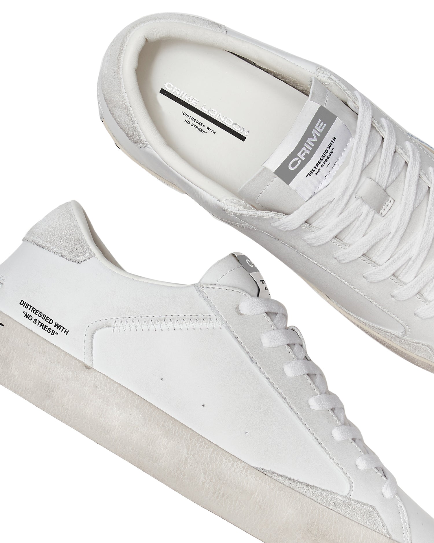 Distressed White