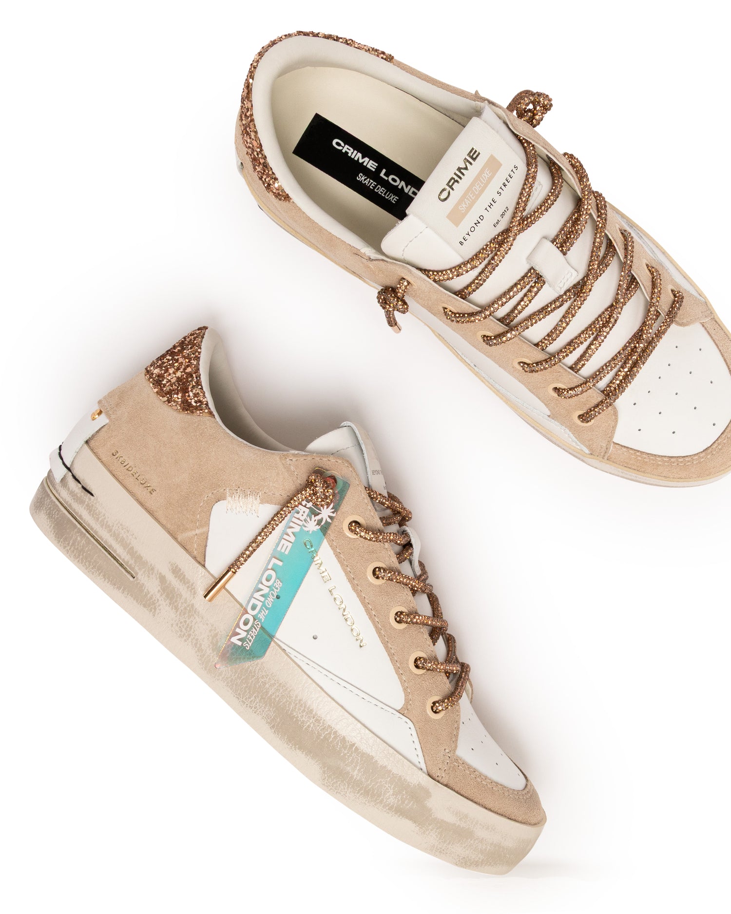 Sk8 Deluxe Wedge Champagne