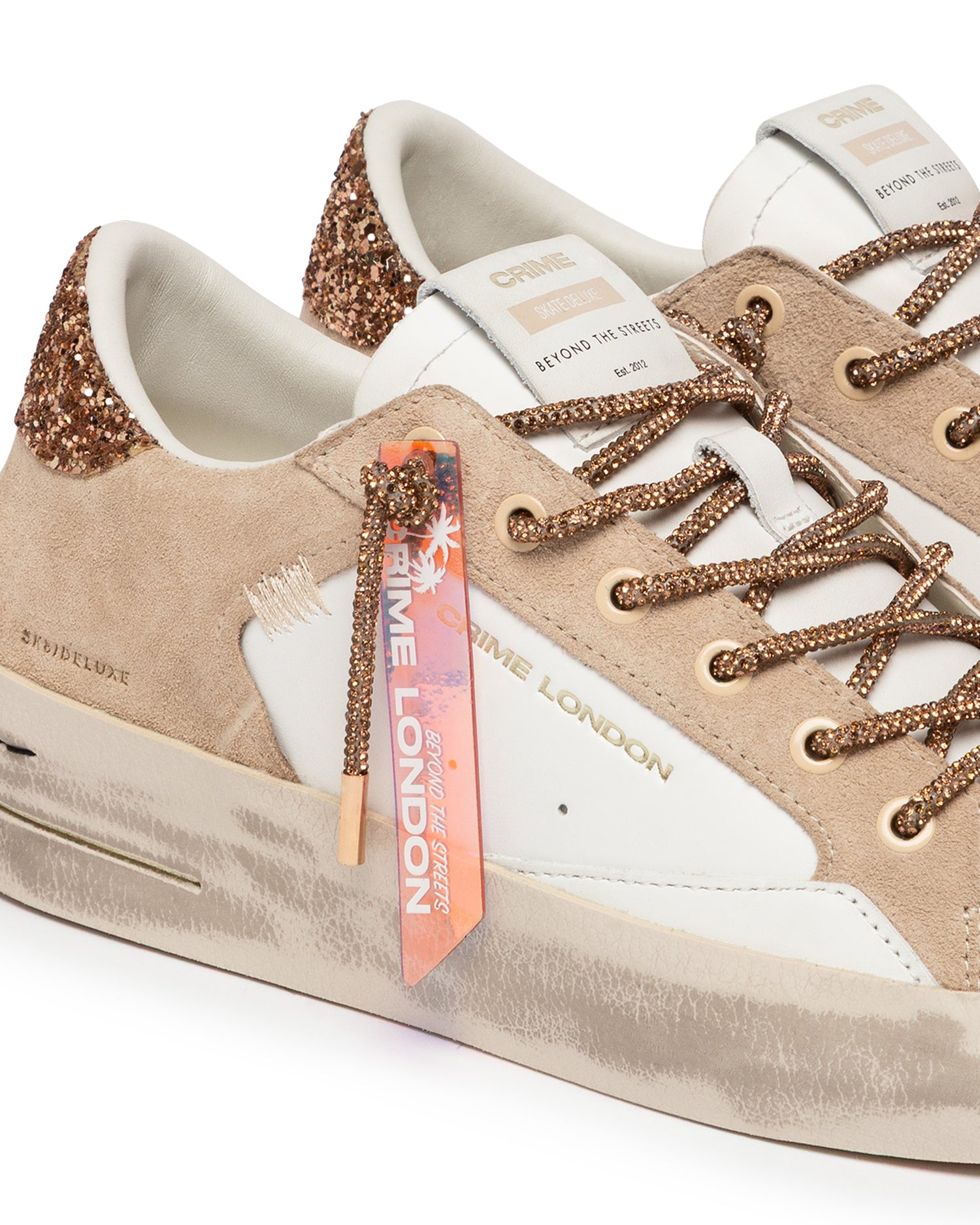 Sk8 Deluxe Wedge Champagne