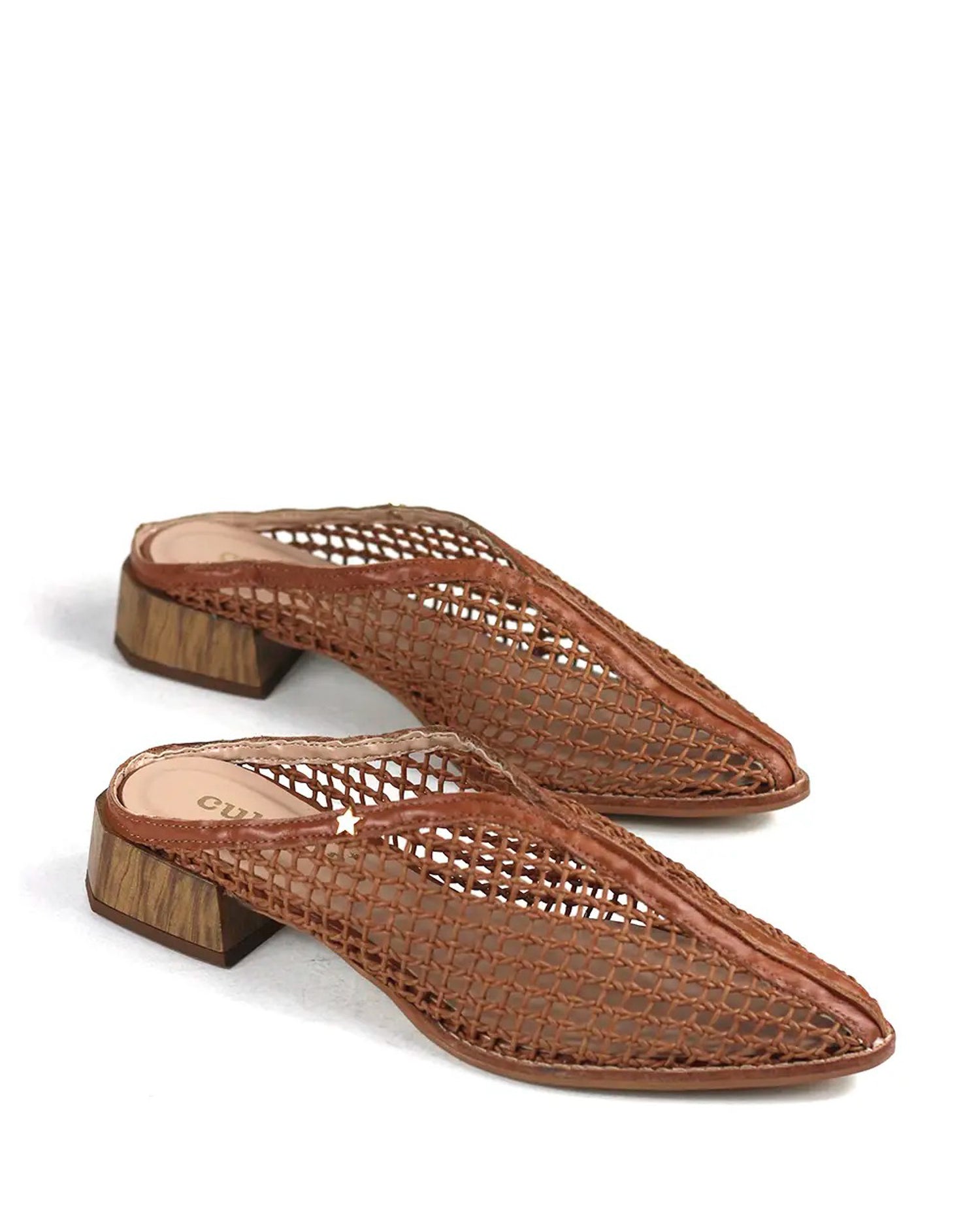 Mules em Pele Camel
