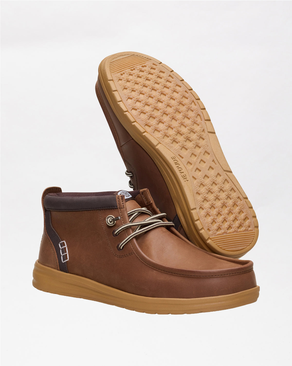 Wally Mid Gripr Leather | Hey Dude
