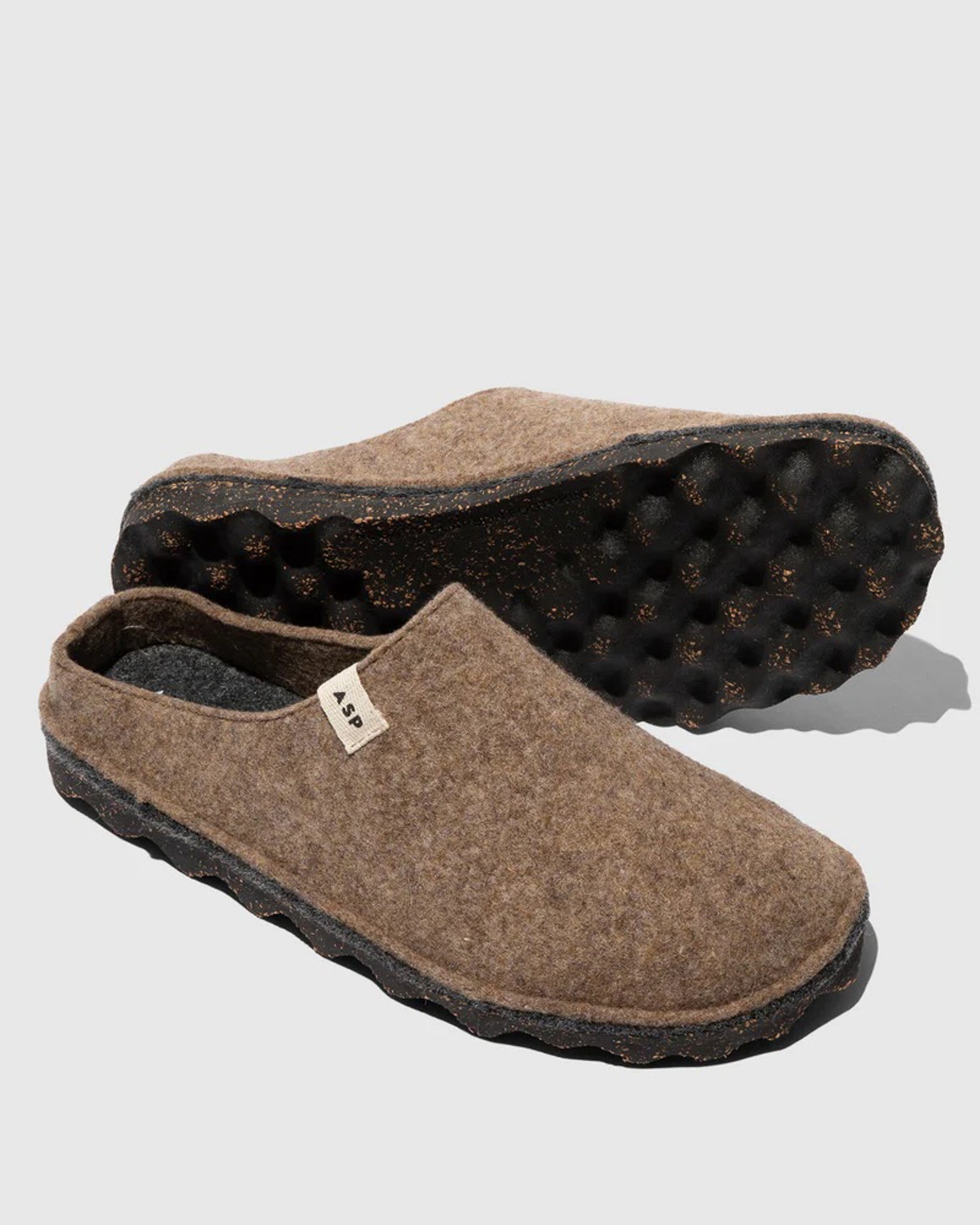 Mules Natura Taupe AS PORTUGUESAS