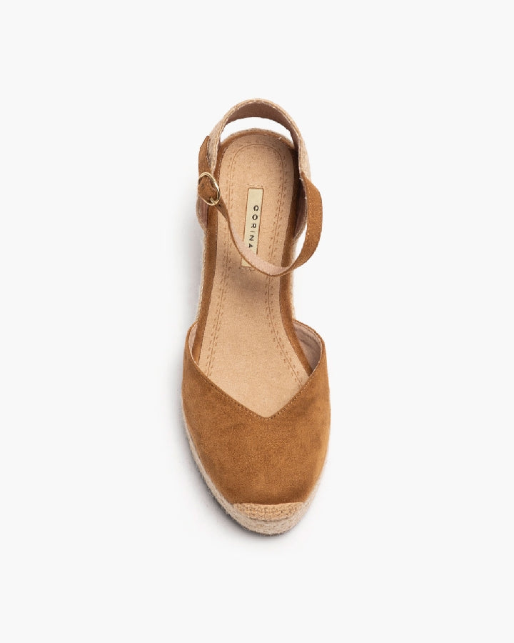Sandália Manila Camel (Tam. 35)