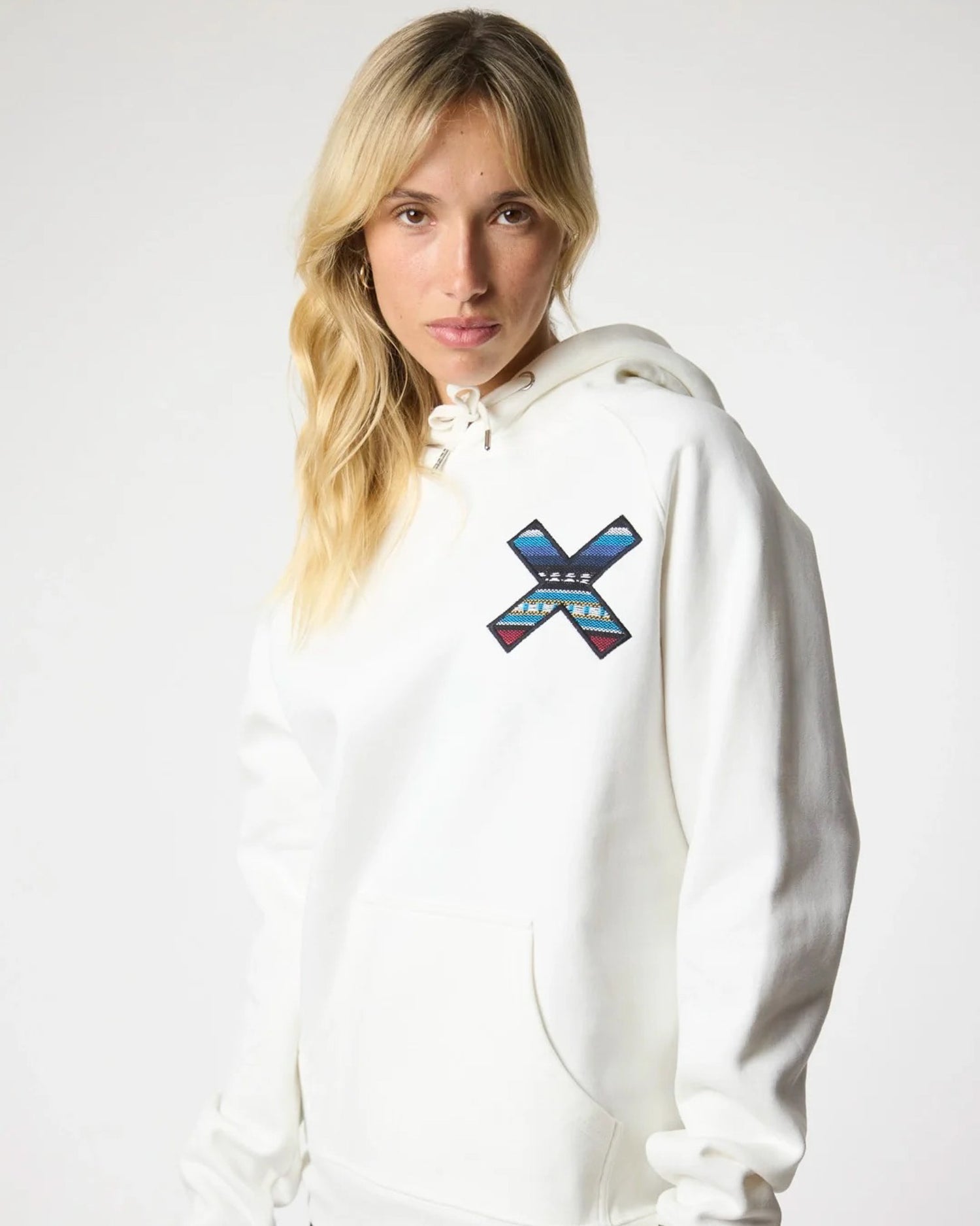 Hoodie Branca Blue Banana