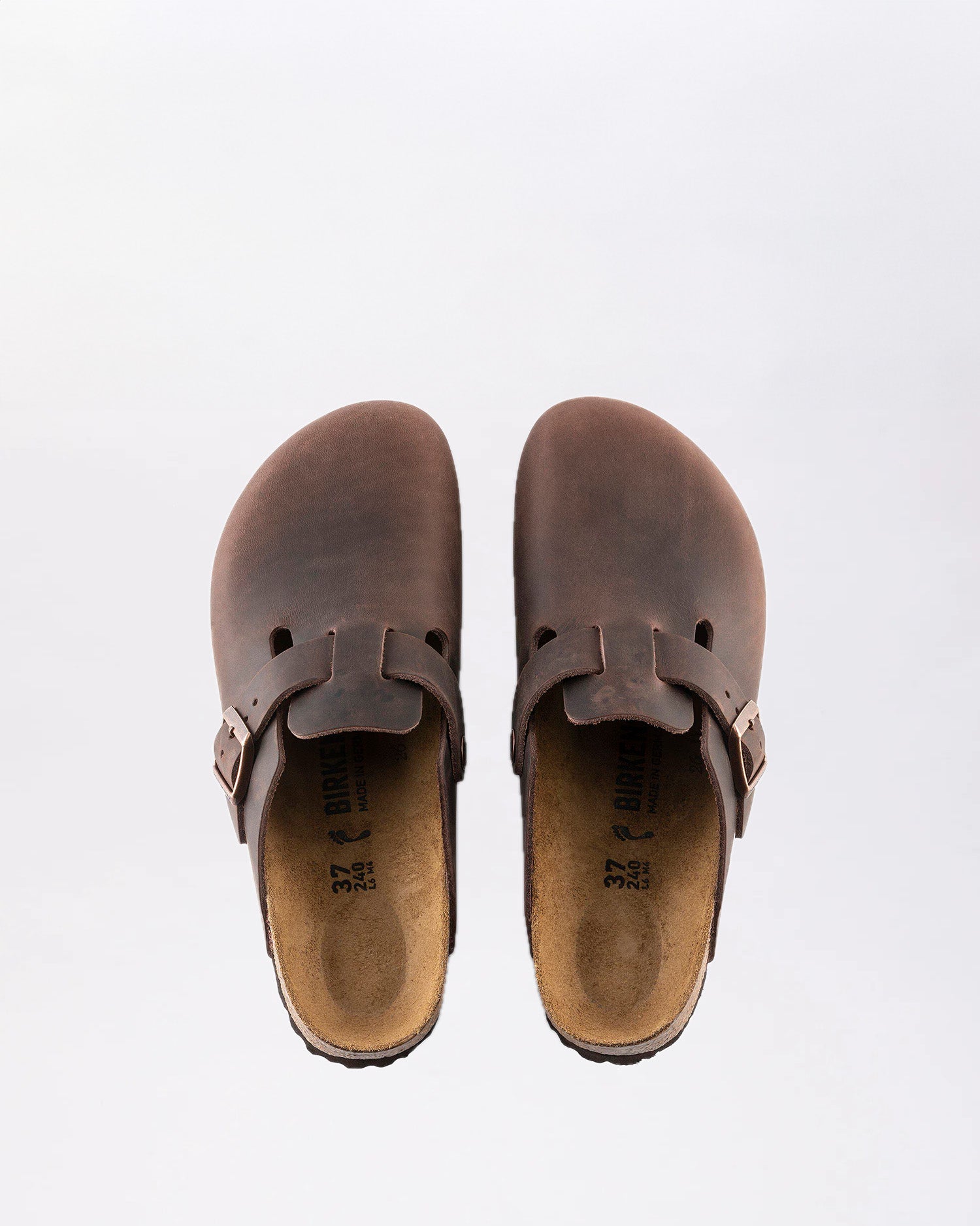Boston Couro Oleado Dark Brown