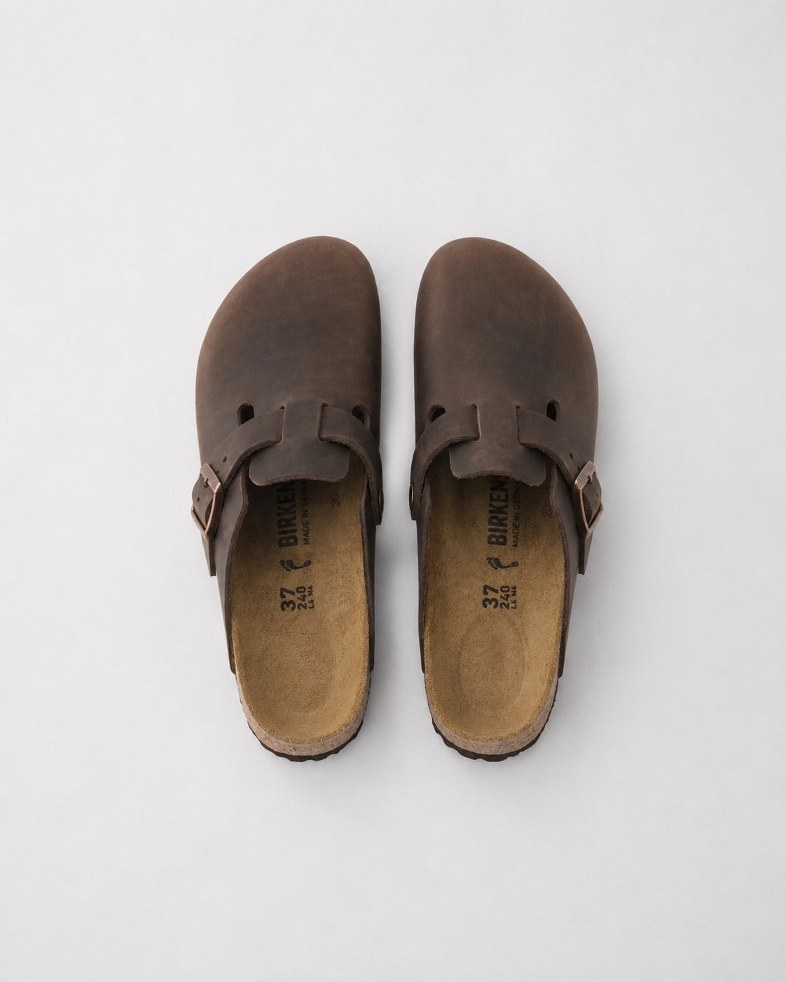 Boston Couro Oleado Dark Brown