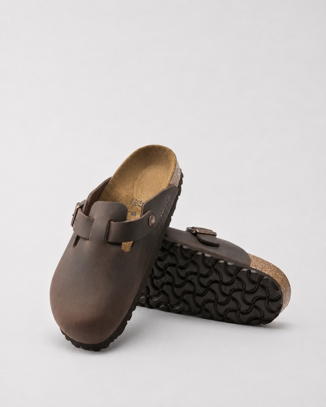 Boston Couro Oleado Dark Brown