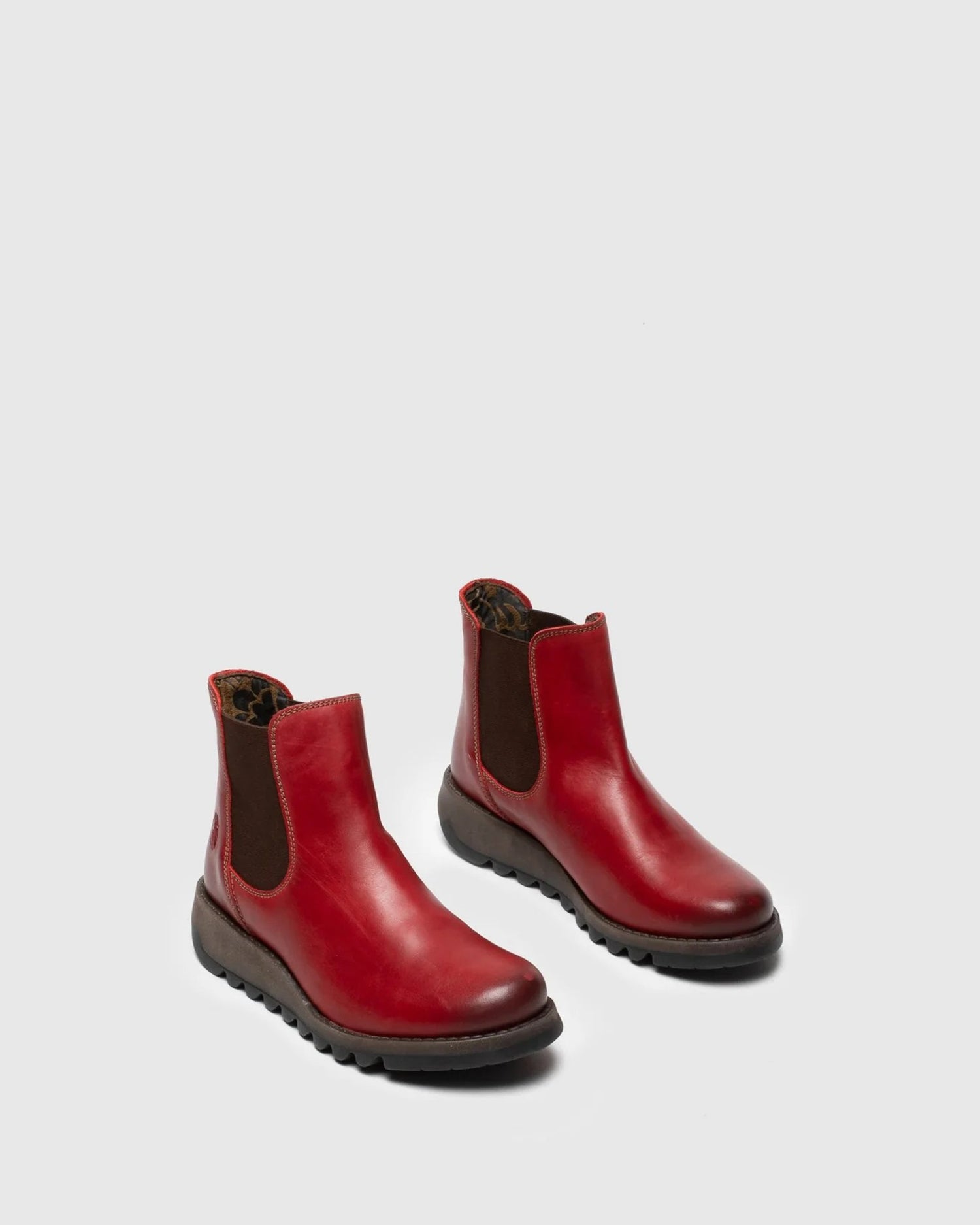 Botas Chelsea Vermelho SALV