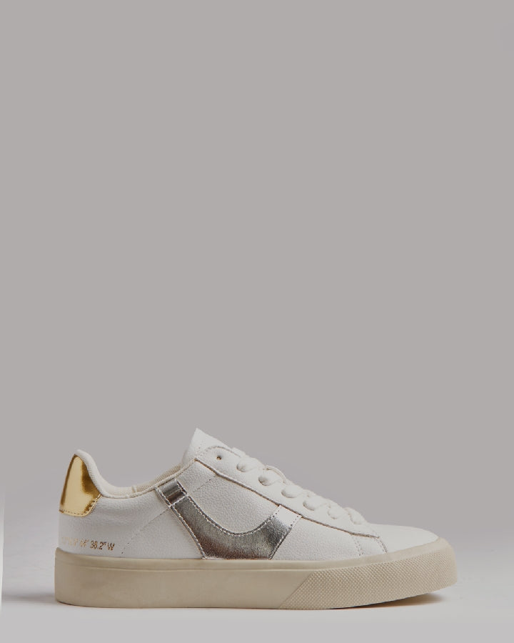 Dios mío, zapatillas plateadas