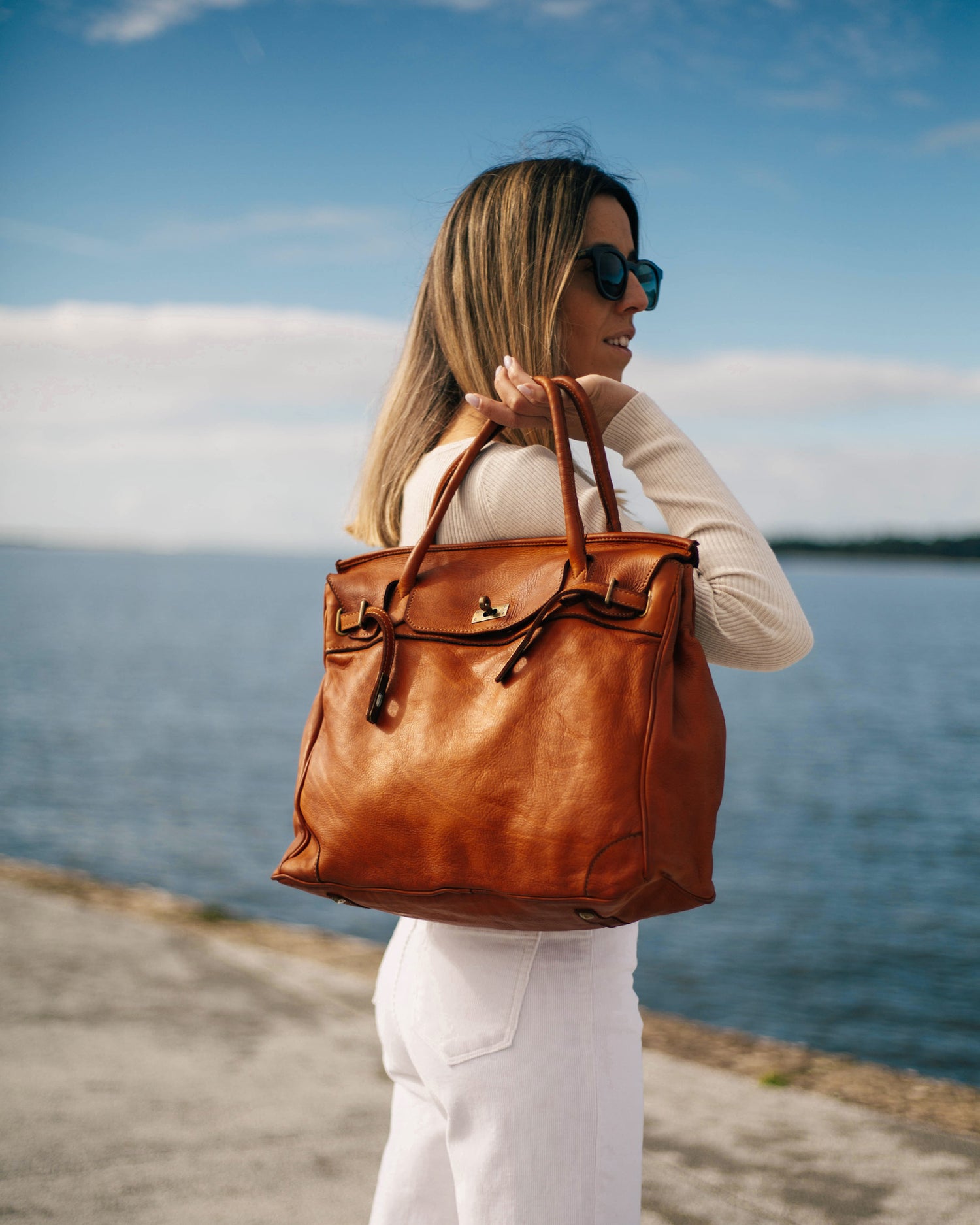 Maleta Lily Camel