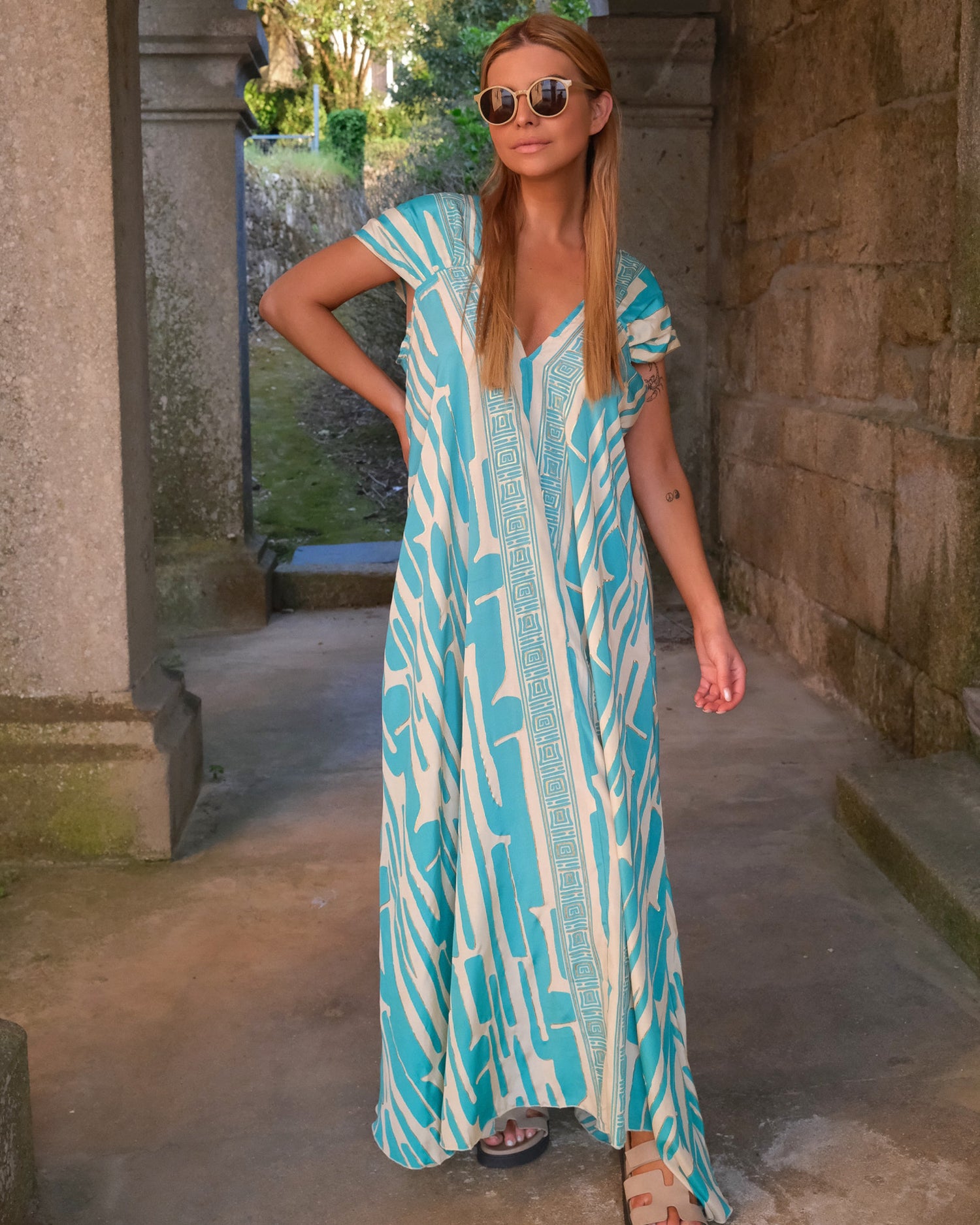 Vestido Seda Kala