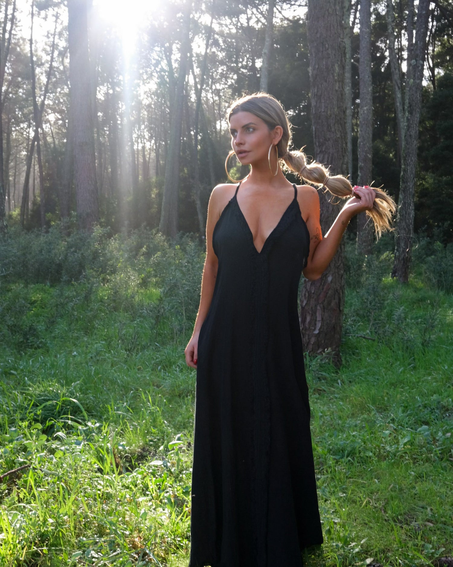 VESTIDO DE LINO