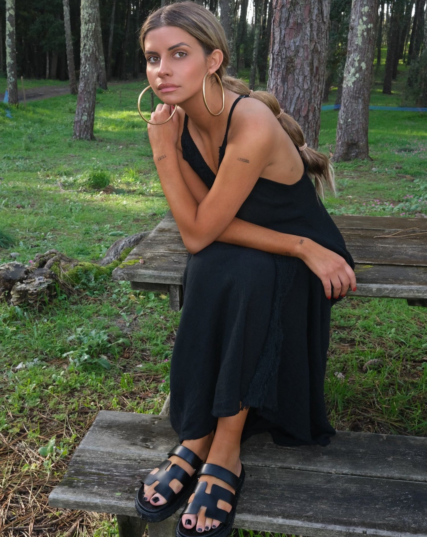 VESTIDO DE LINO