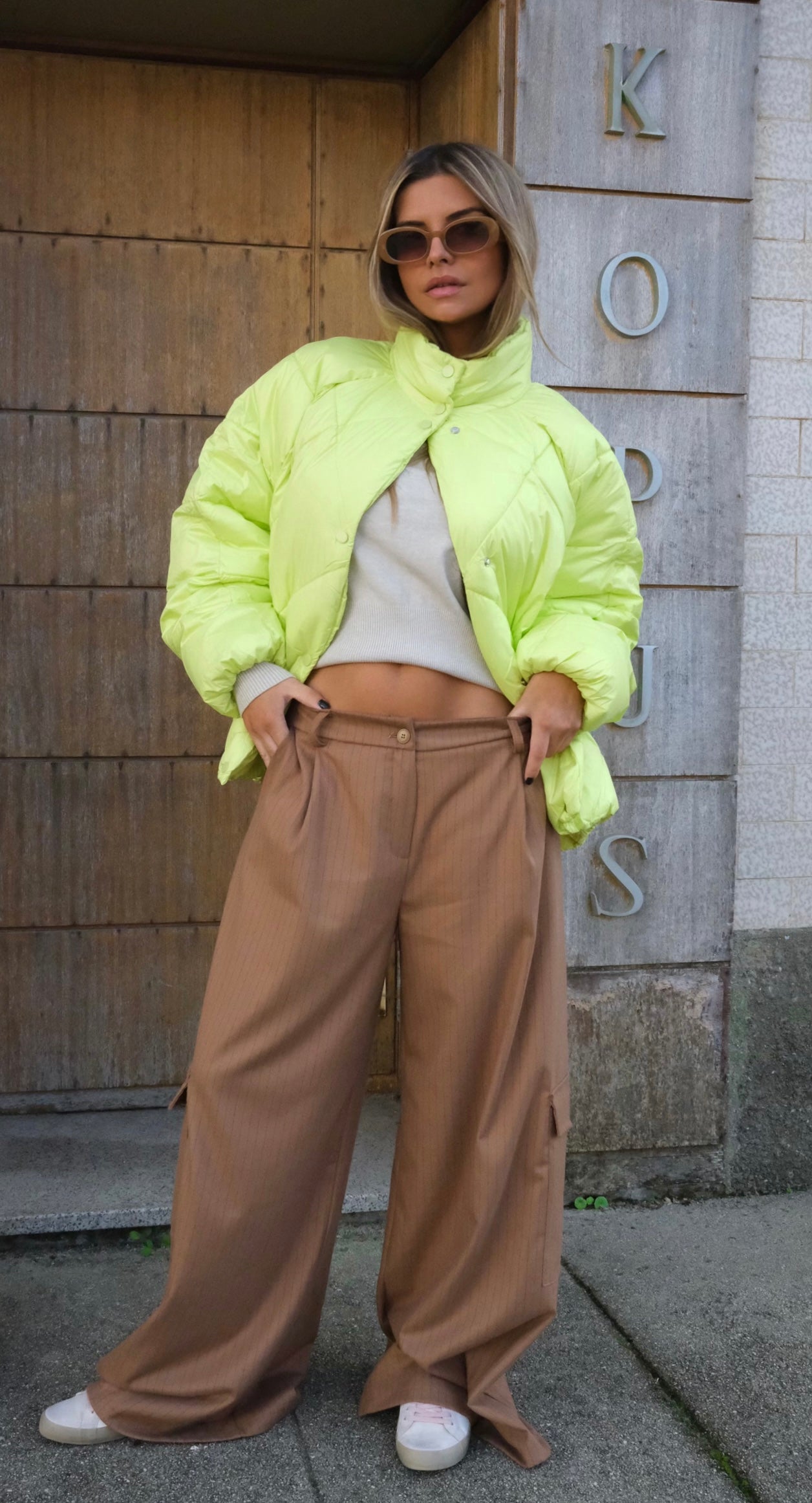 Pantalones Praga Camel