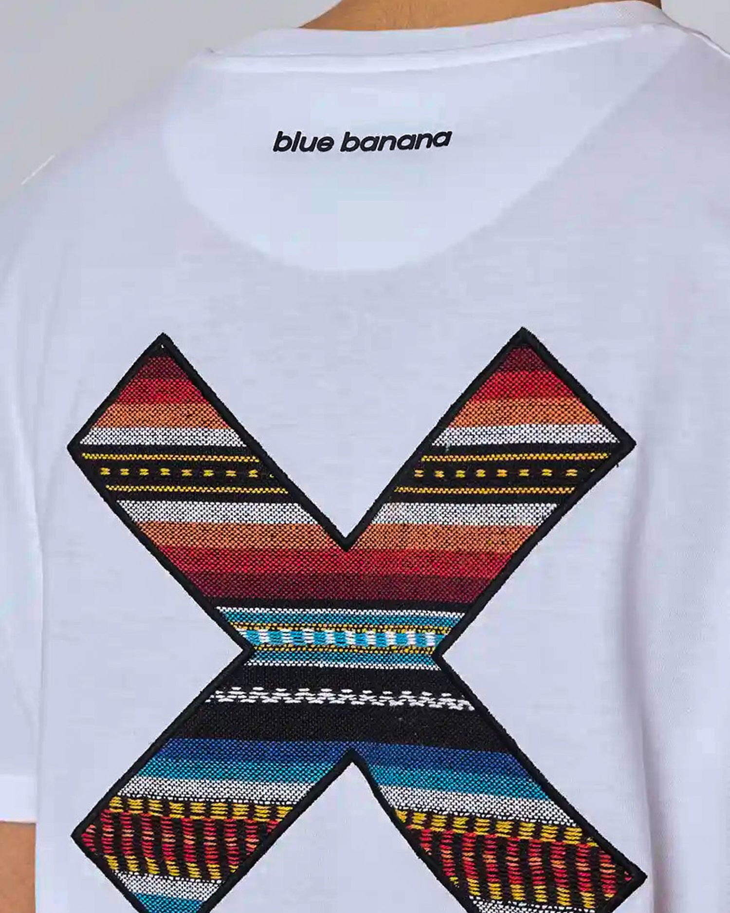 T-Shirt Clássica Branco Blue Banana