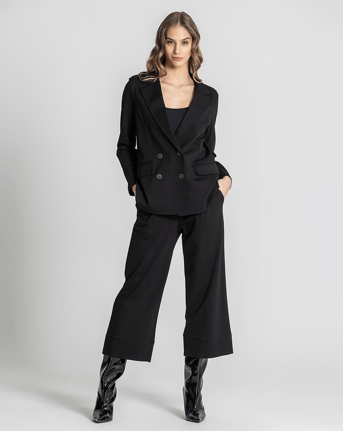 Blazer Preto Trespasse Ruga