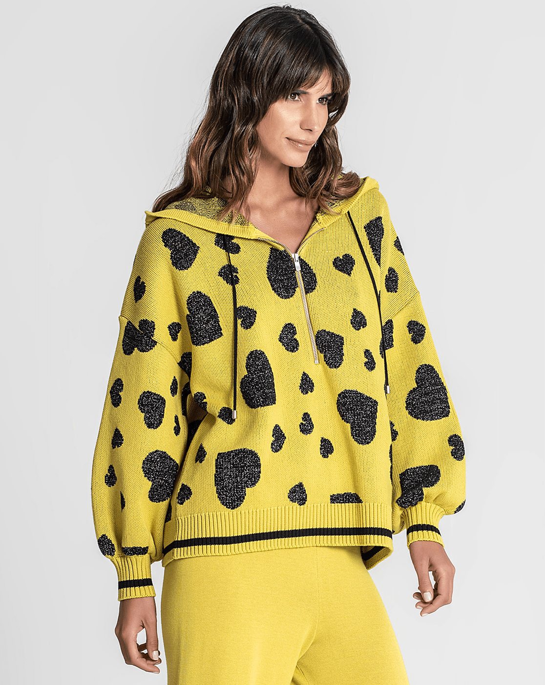 Camisola Jacquard Lima Ruga