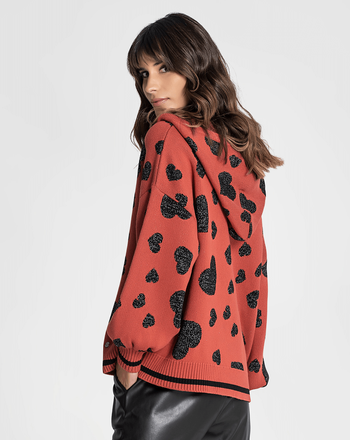 Camisola Jacquard Tijolo Ruga