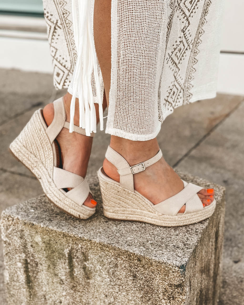 Sandalias Jamba beige