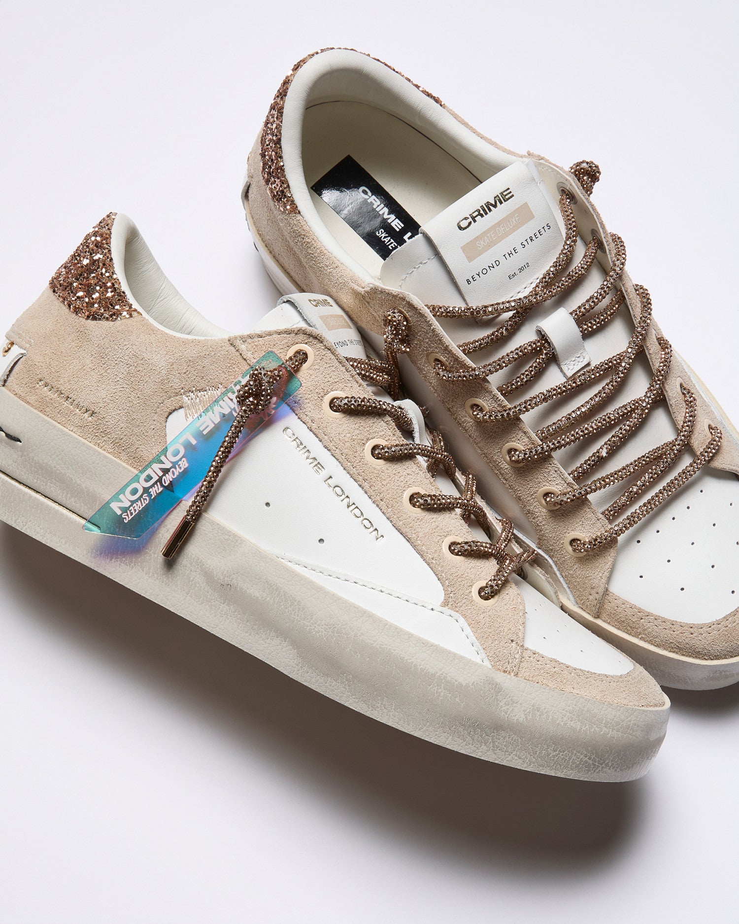 Sk8 Deluxe Wedge Champagne