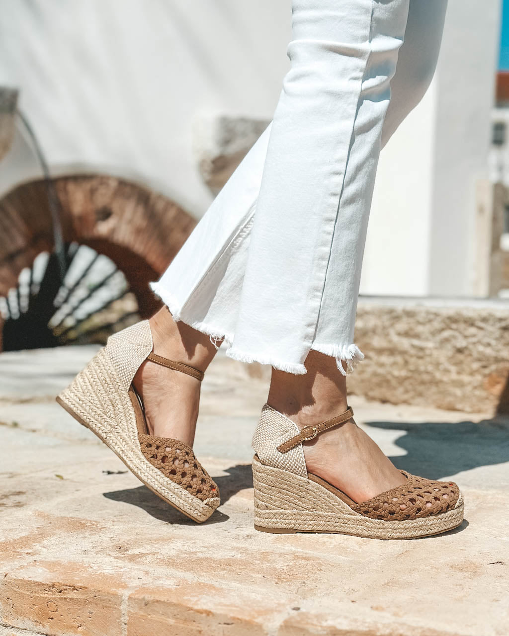 Sandalias Tuba Camel